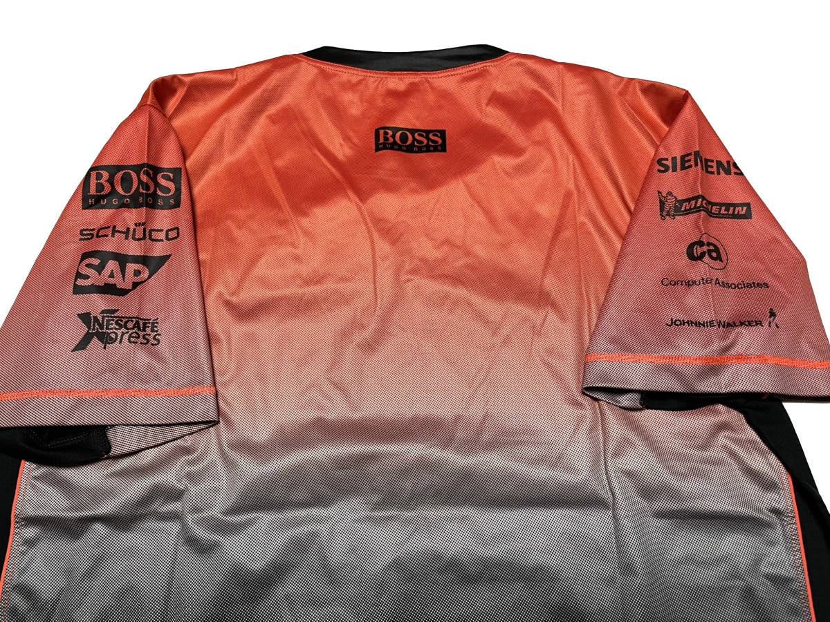 マクラーレン・メルセデス 2005 支給品 Tシャツ XXL 非売品 HUGO マクラーレン・メルセデス 2005 支給品 Tシャツ XXL 非売品 HUGO