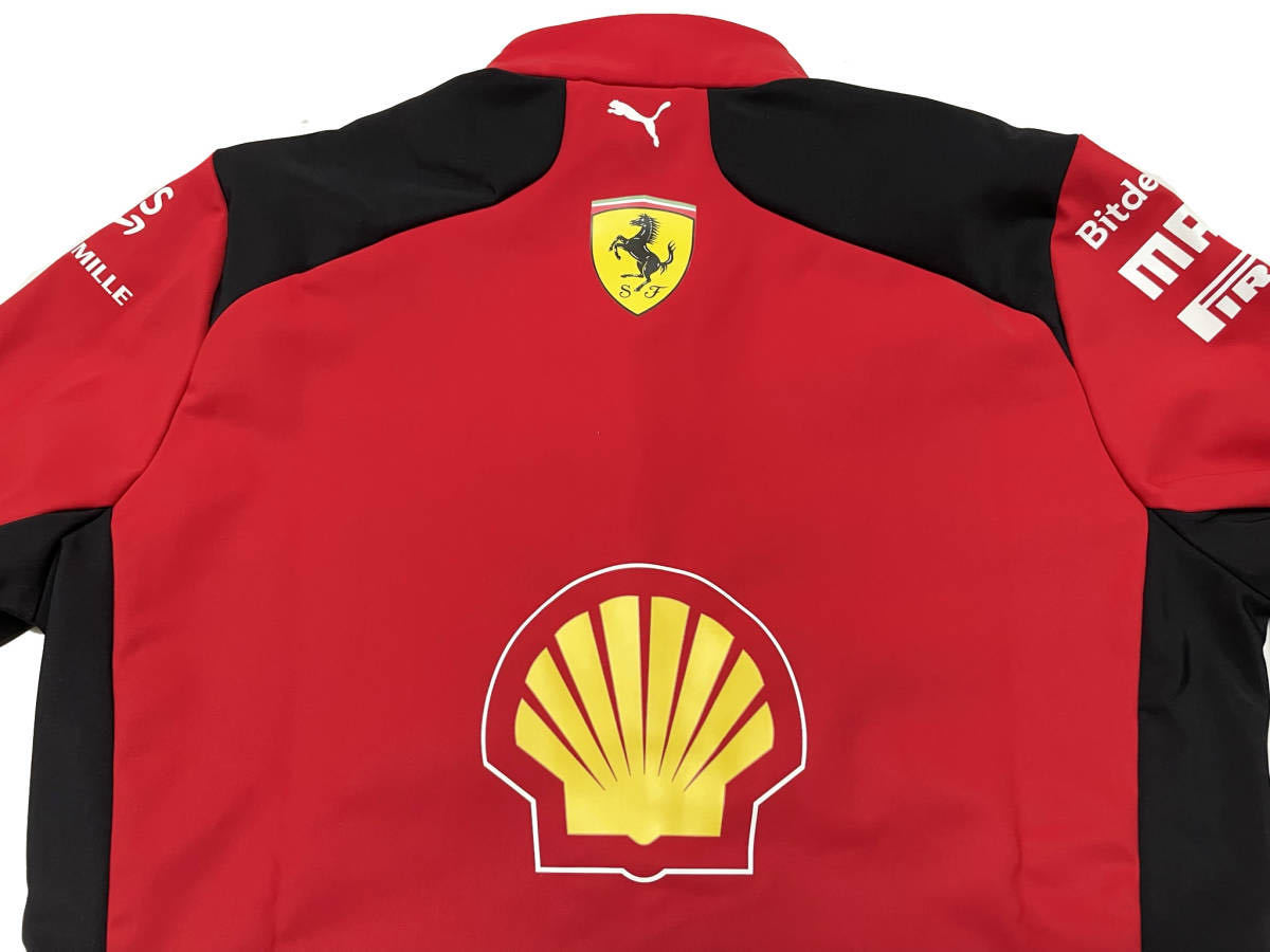 フェラーリ 2023 支給品 ソフトシェル・ジャケット S 非売品 フェラーリ 2023 支給品 ソフトシェル・ジャケット S 非売品