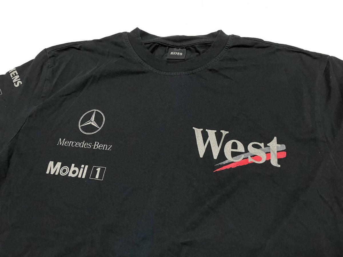 マクラーレン・メルセデス 2004 支給品 Tシャツ West版 非売品 マクラーレン・メルセデス 2004 支給品 Tシャツ West版 非売品
