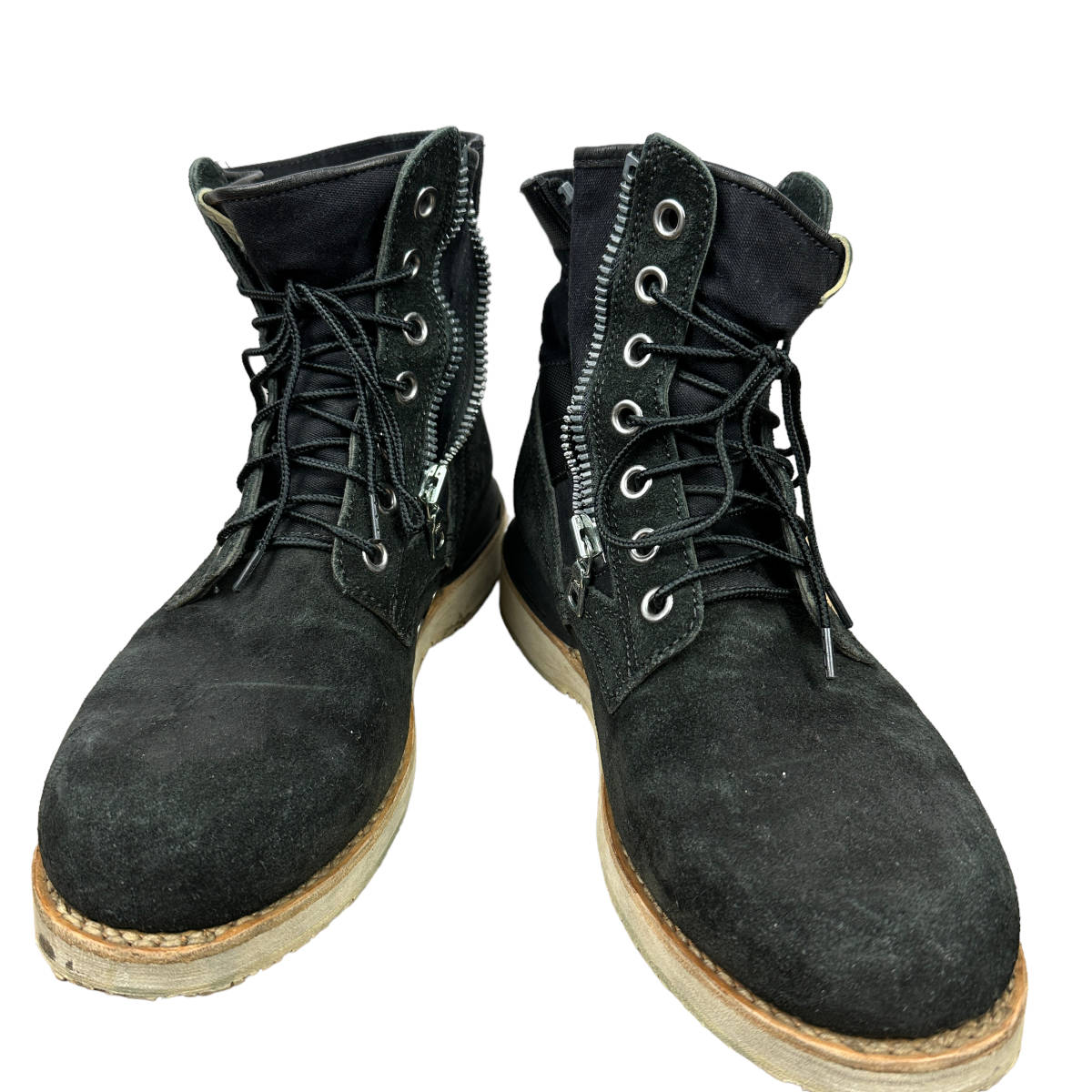 VISVIM(ビズビム) 7 HOLE 73FOLK BOOTS (black) www.anac-mali.org