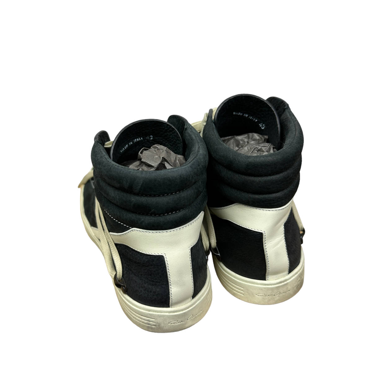 Rick Owens (リックオウエンス) FADED GEOTHRASHER SNEAKER (black)