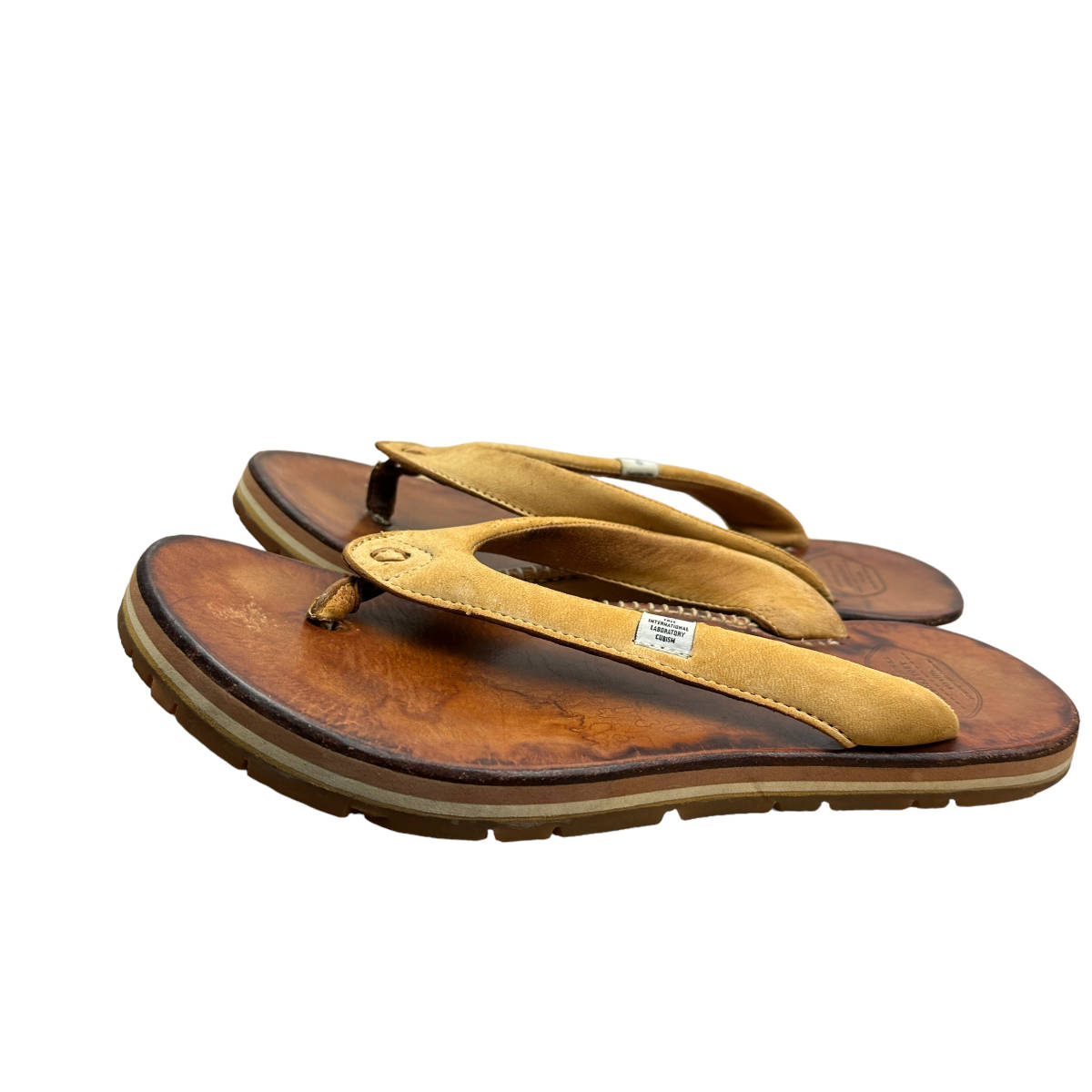 VISVIM(ビズビム) LAMA SANDAL-FOLK LT.BROWN | transparencia