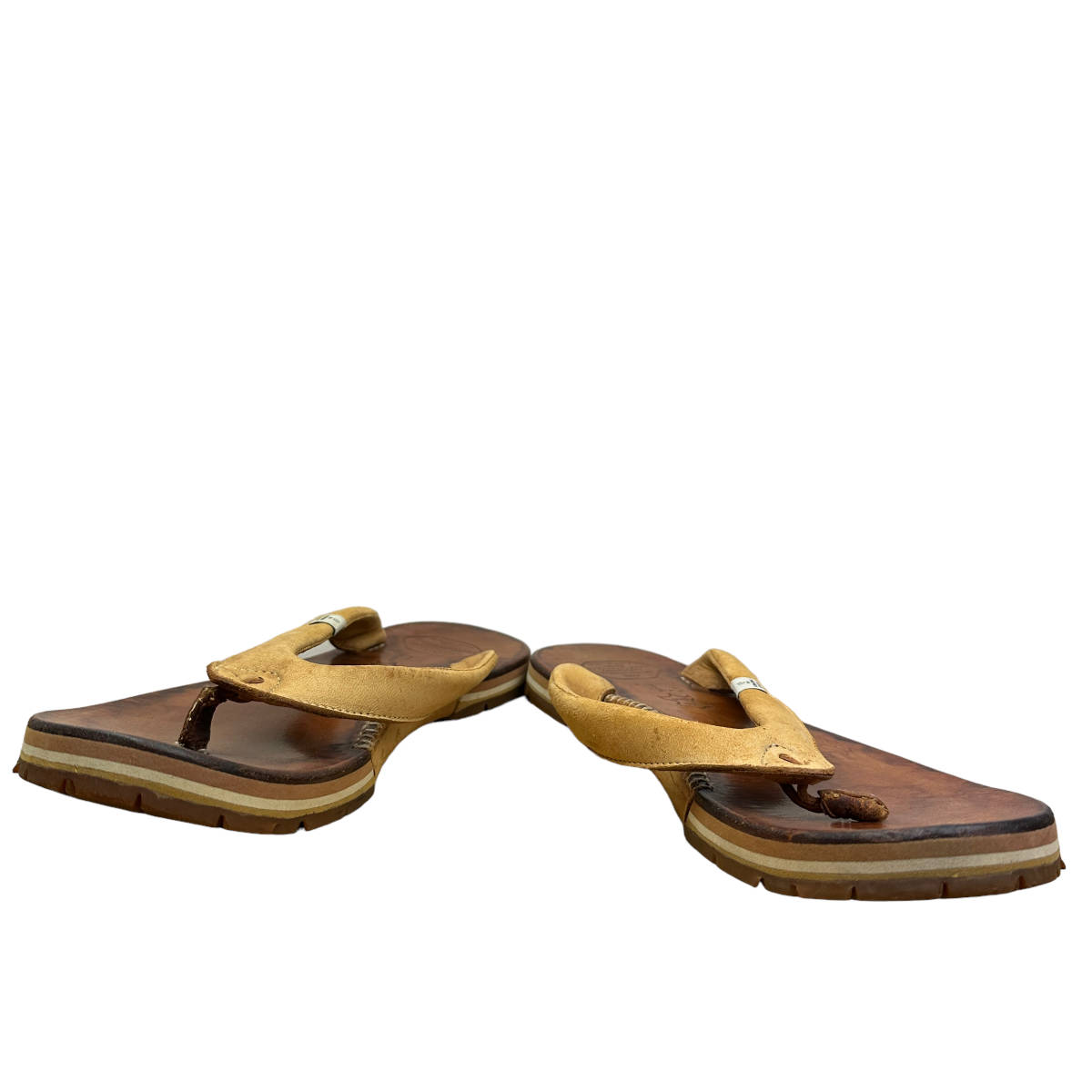 VISVIM(ビズビム) LAMA SANDAL-FOLK LT.BROWN | transparencia