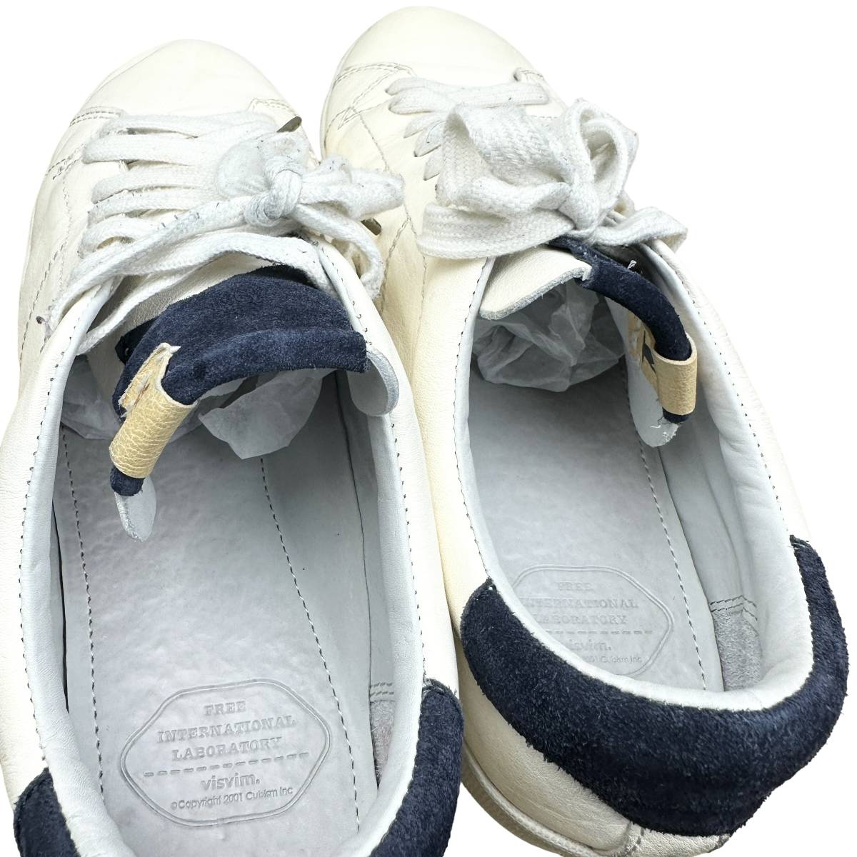 VISVIM(ビズビム) FOLEY-FOLK KNGR WHITE NAVY