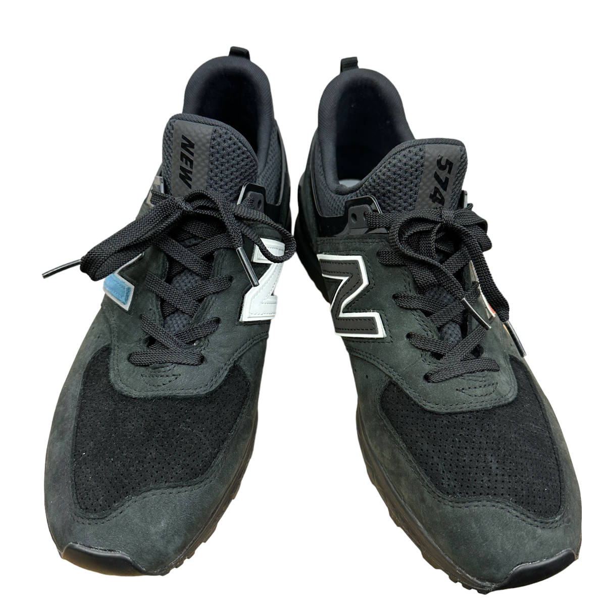 NEW BALANCE(ニューバランス) PATCHED SNEAKER (black)_画像1