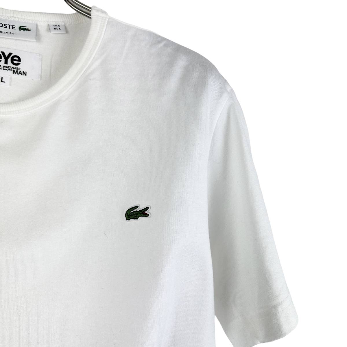 LACOSTE x COMME des GARCONS JunyaWatanabe Pattern T Shirt (white)
