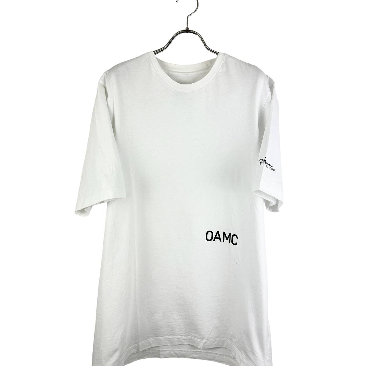 OAMC(オーエーエムシー) x Ronherman 10th anniversary T Shirt (white)