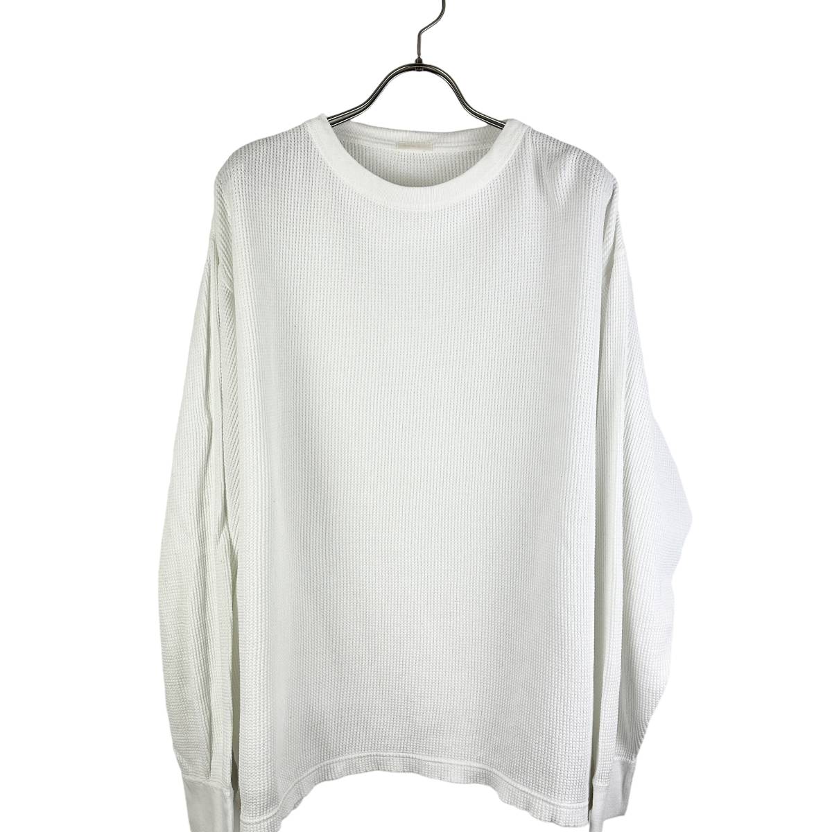 「かわいい～！」 COMOLI (white) Shirt T Sleeve Long (コモリ) Lサイズ