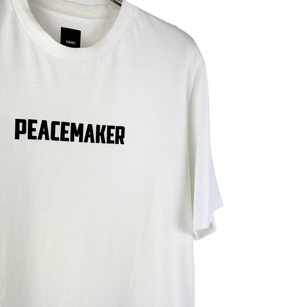 OAMC(オーエーエムシー) PEACEMAKER BEE BACK PATTERN T Shirt (white)_画像4