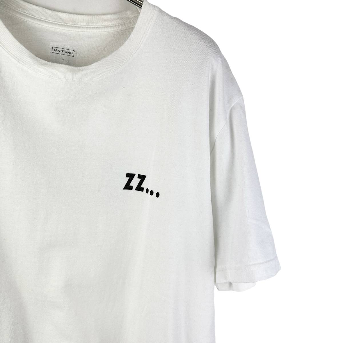 TANGTANG DESIGN(タンタンデザイン) ZZ LOGO T Shirt (white)_画像4