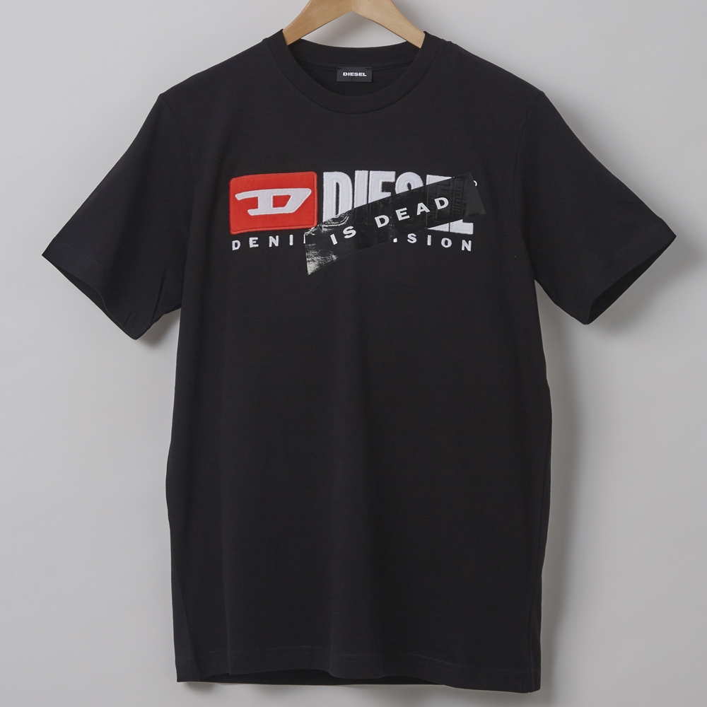 大人気 DEISEL ロゴ Tシャツ M/新品 DIESEL ディーゼル ロゴ Tシャツ JUST-DIVISION-HC