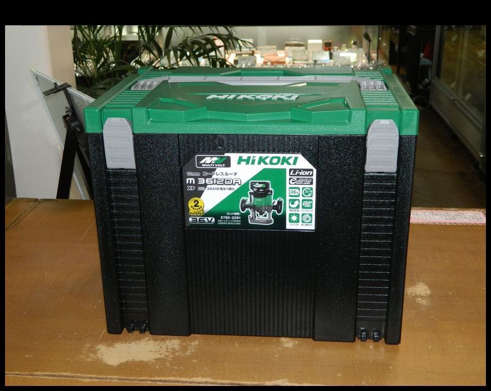 新品 未使用 HiKOKI コードレスルータ M3612DA XP 36V マルチボルト