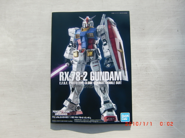 バンダイ PG UNLEASHED 機動戦士ガンダム RX-78-2 ガンダム 1/60 バンダイ PG UNLEASHED 機動戦士ガンダム RX-78-2 ガンダム 1/60