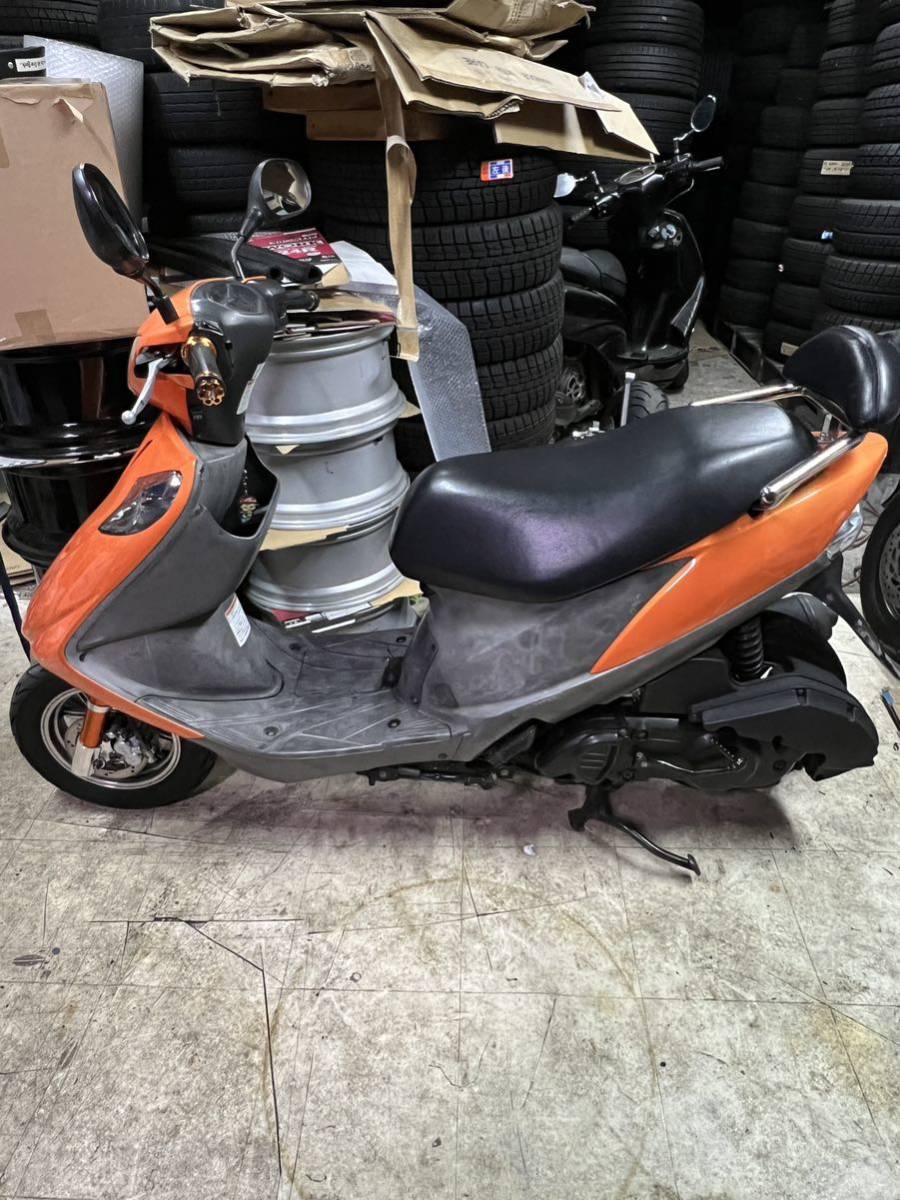 アドレスV125G CF46A K7カスタム 不動部品取りなどに! オートバイ車体