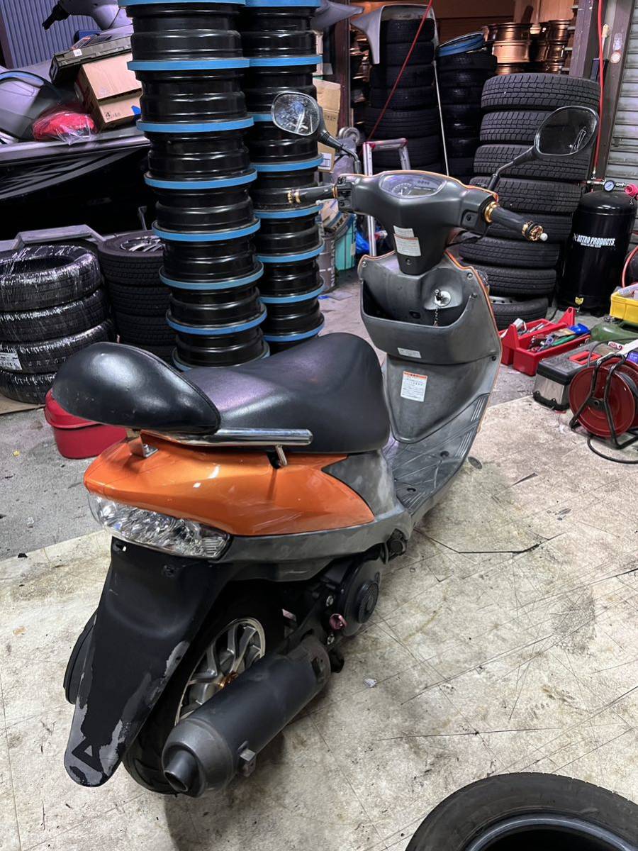 アドレスV125G CF46A K7カスタム 不動部品取りなどに! オートバイ車体