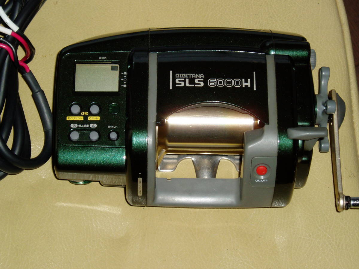 爆買いセールシマノ電動丸6000H DIGITANA SLS 6000H 大型電動リール