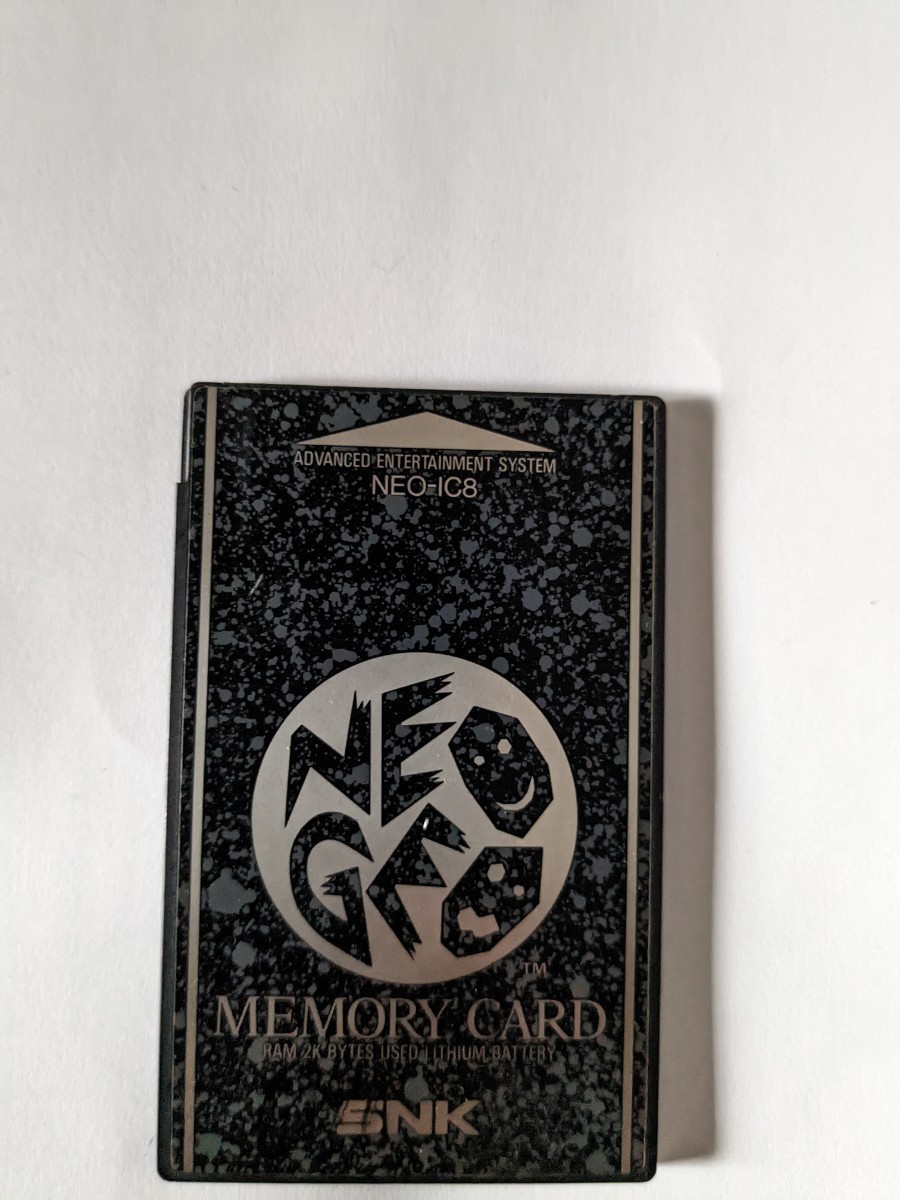 ネオジオ 本体　セット　メモリーカード カセット　８本　動作確認済み_画像7