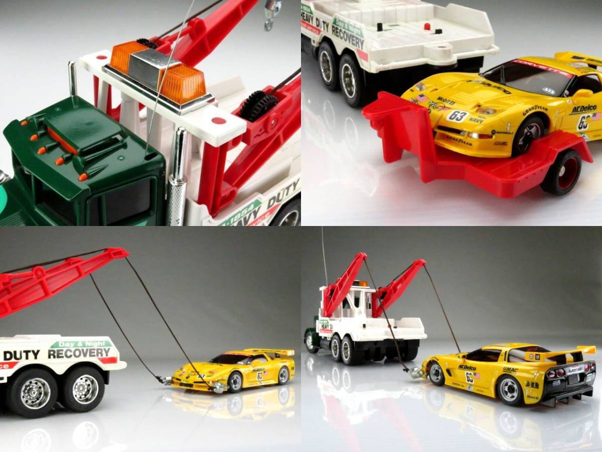 人気 RC0550 キングハウラー ラジコン 1/27? ピータービルト レッカー 京商
