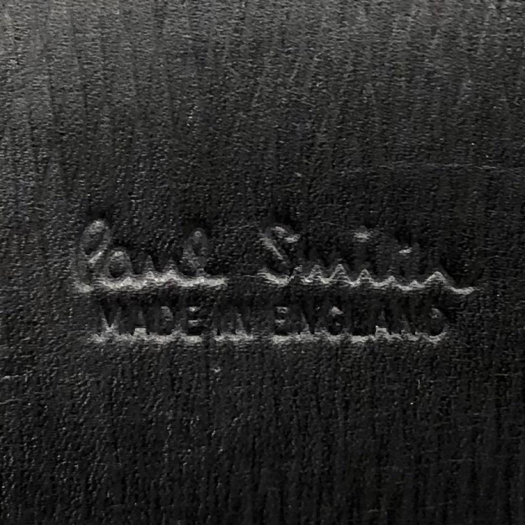 1円【希少 極美品】Paul Smith ポールスミス 英国製 オールレザー