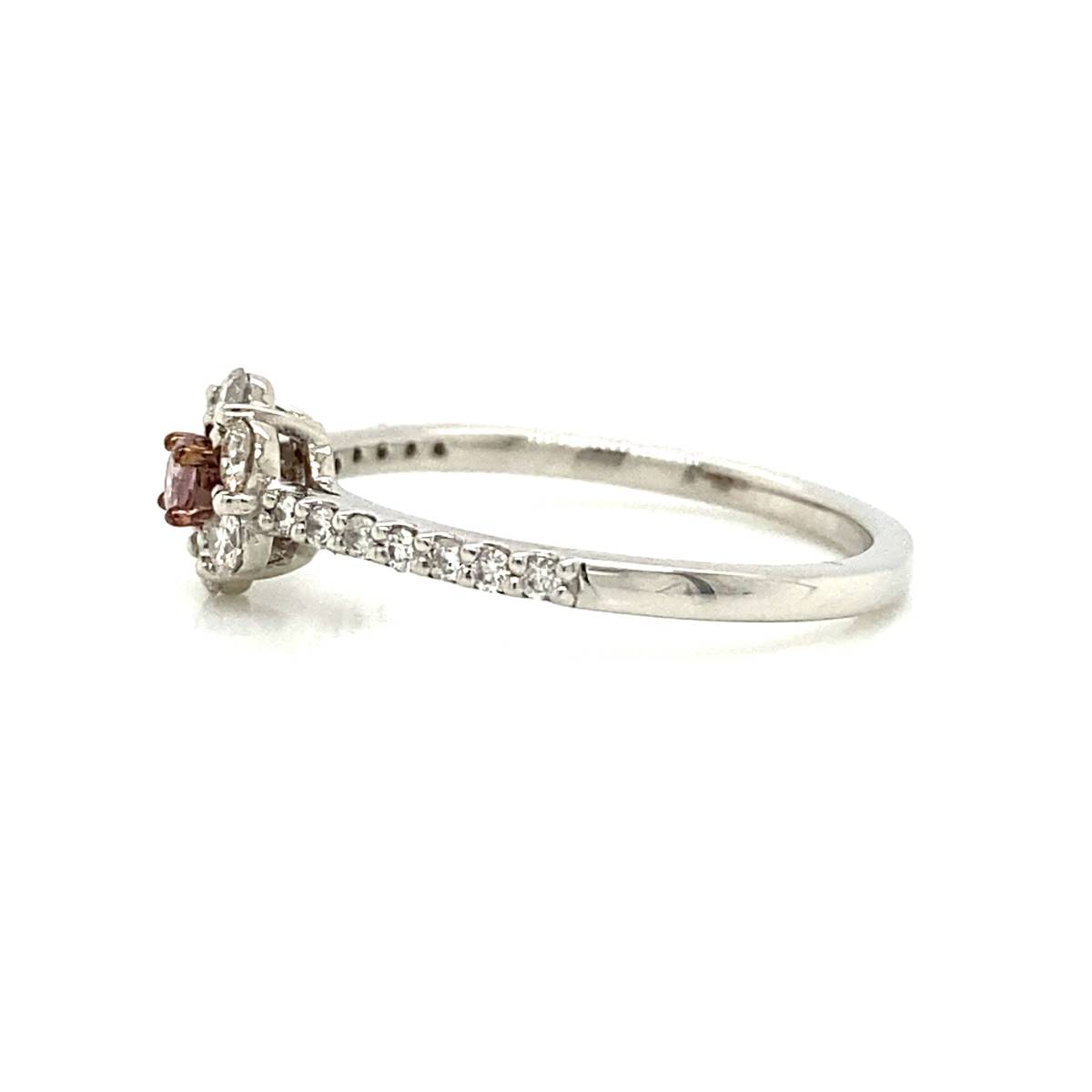 人気ブランド FANCY お花形リング/0.064ct/CGL/JRT0026 PINK INTENSE
