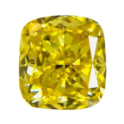 最高の品質の ダイヤモンド FANCY VIVID YELLOW 0.236ct X/RT2040/CGL