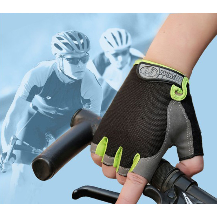 サイクリンググローブ サイクリング グローブ 自転車 手袋 ウェア 半指 指切り フィンガーレス アウトドア お勧め グレー M_画像6