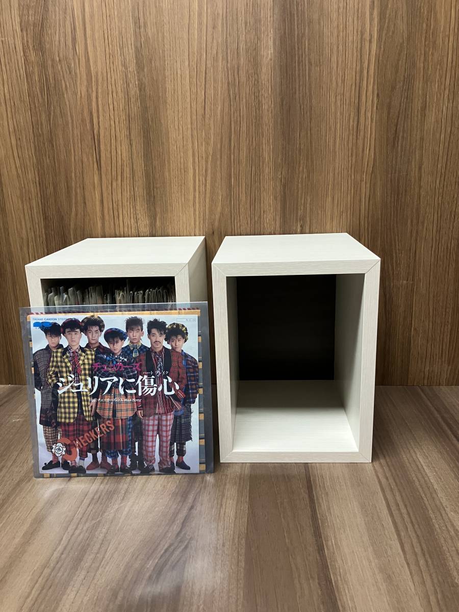 安 ハンドメイド EPレコードラック3個 17cmx23cm奥行21cm 重ね棚 安 ハンドメイド EPレコードラック3個 17cmx23cm奥行21cm 重ね棚