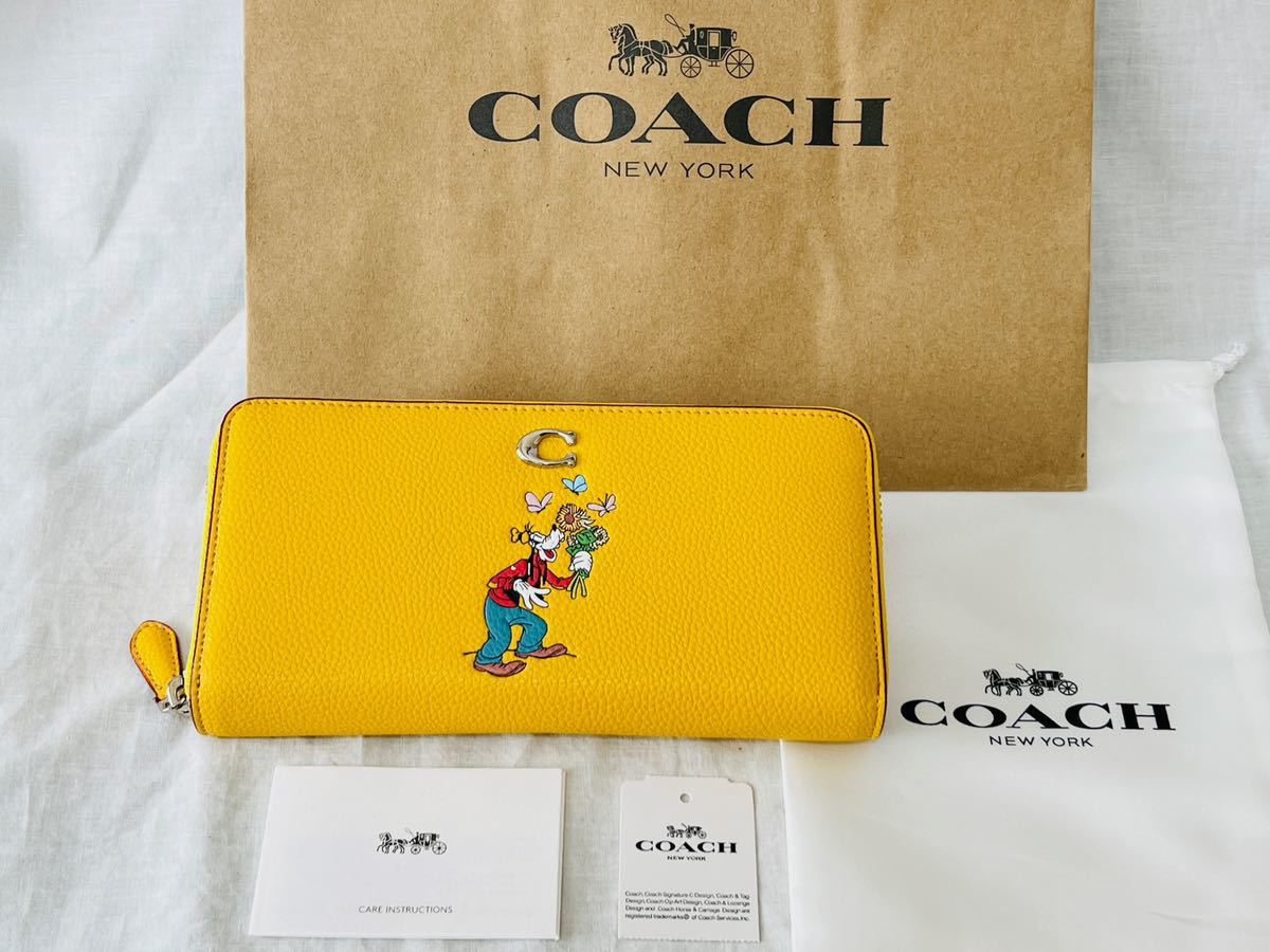 Yahoo!オークション - 新作 100周年限定 COACH×DISNEY コーチ デ...