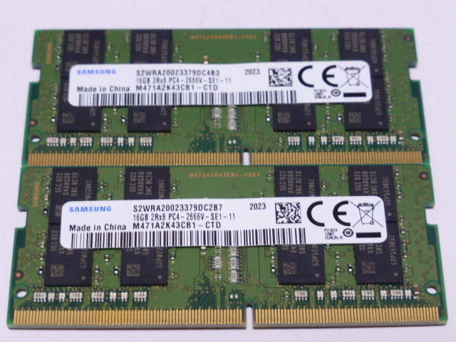 経典 SAMSUNG DDR4-3200 8GB x2枚 合計16GB nmef.com