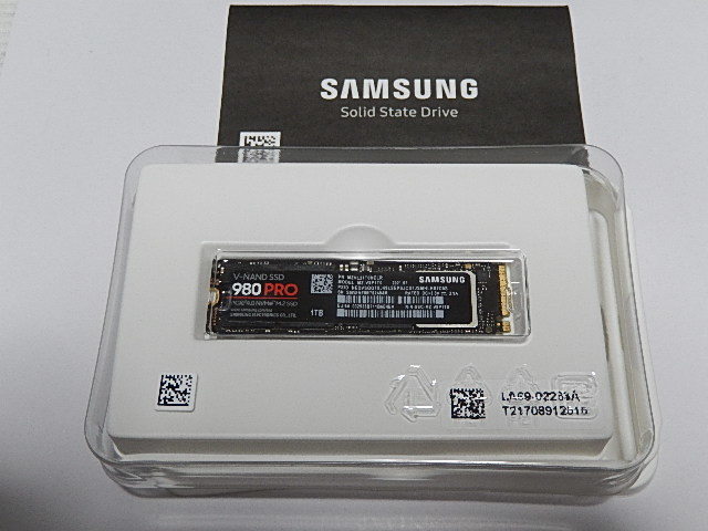 ヤフオク! - Samsung SSD 980 Pro M.2 NVMe Gen4x4 1000GB(1T
