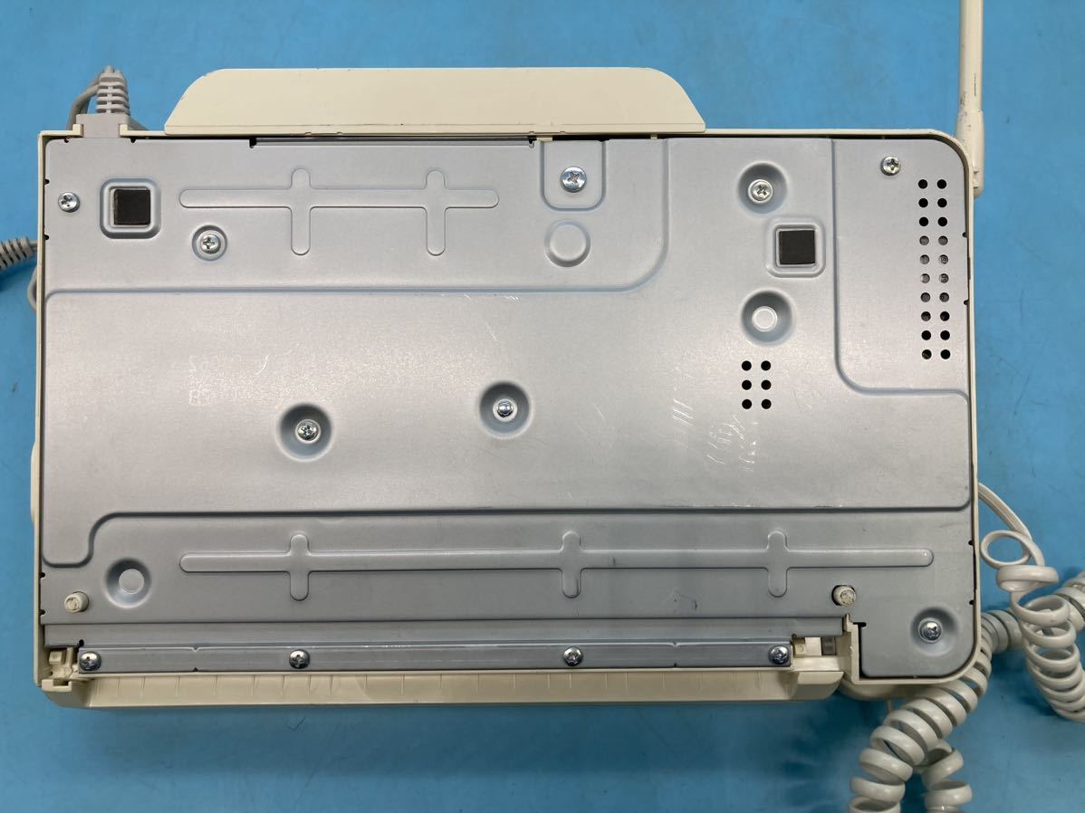 【A6926O042】Panasonic FAX電話機 パナソニック 電話 親機/KX-PD615-W ホワイト 家電 電気製品 初期化通電確認済 ※子機なし_画像6