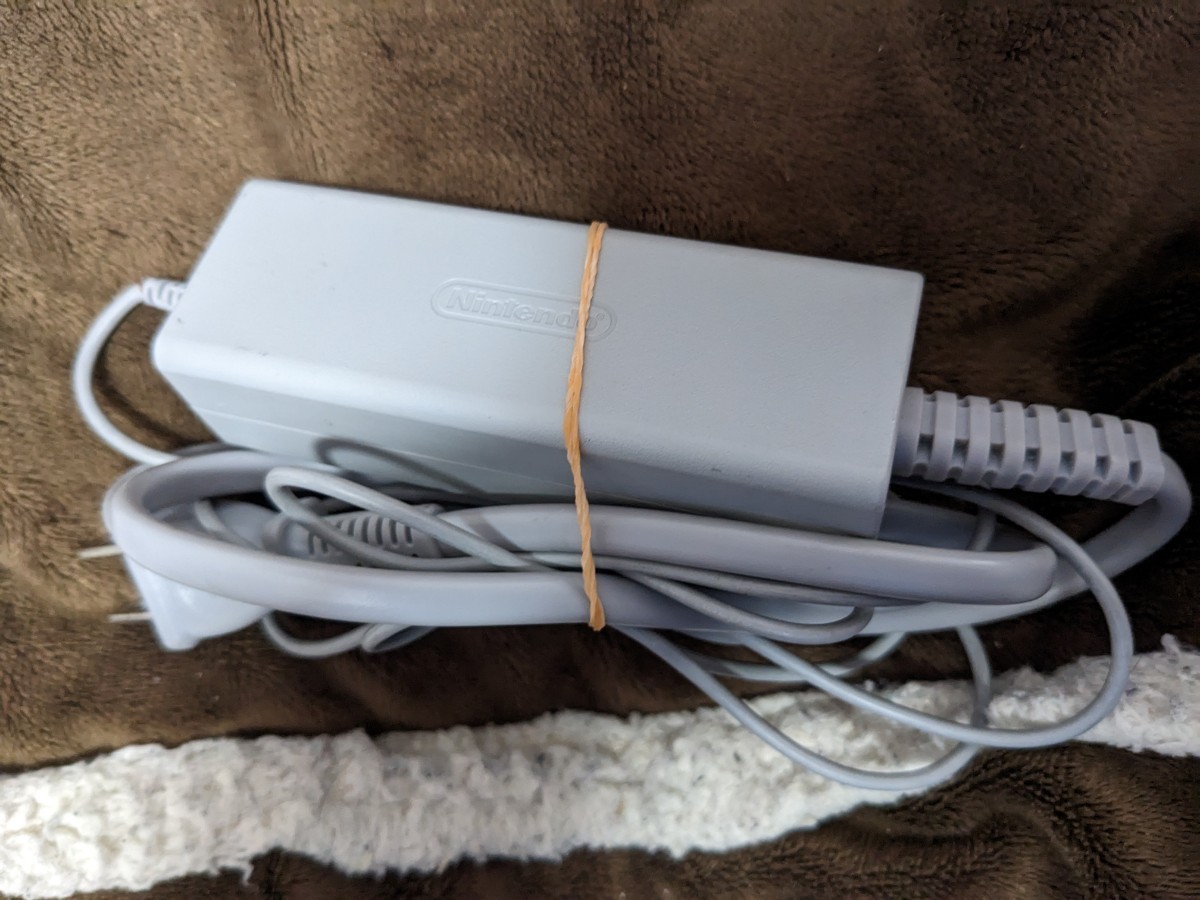 3個　任天堂 Wii U　ゲームパッド 充電ケーブル 充電器 ACアダプター　WUP-011　被覆