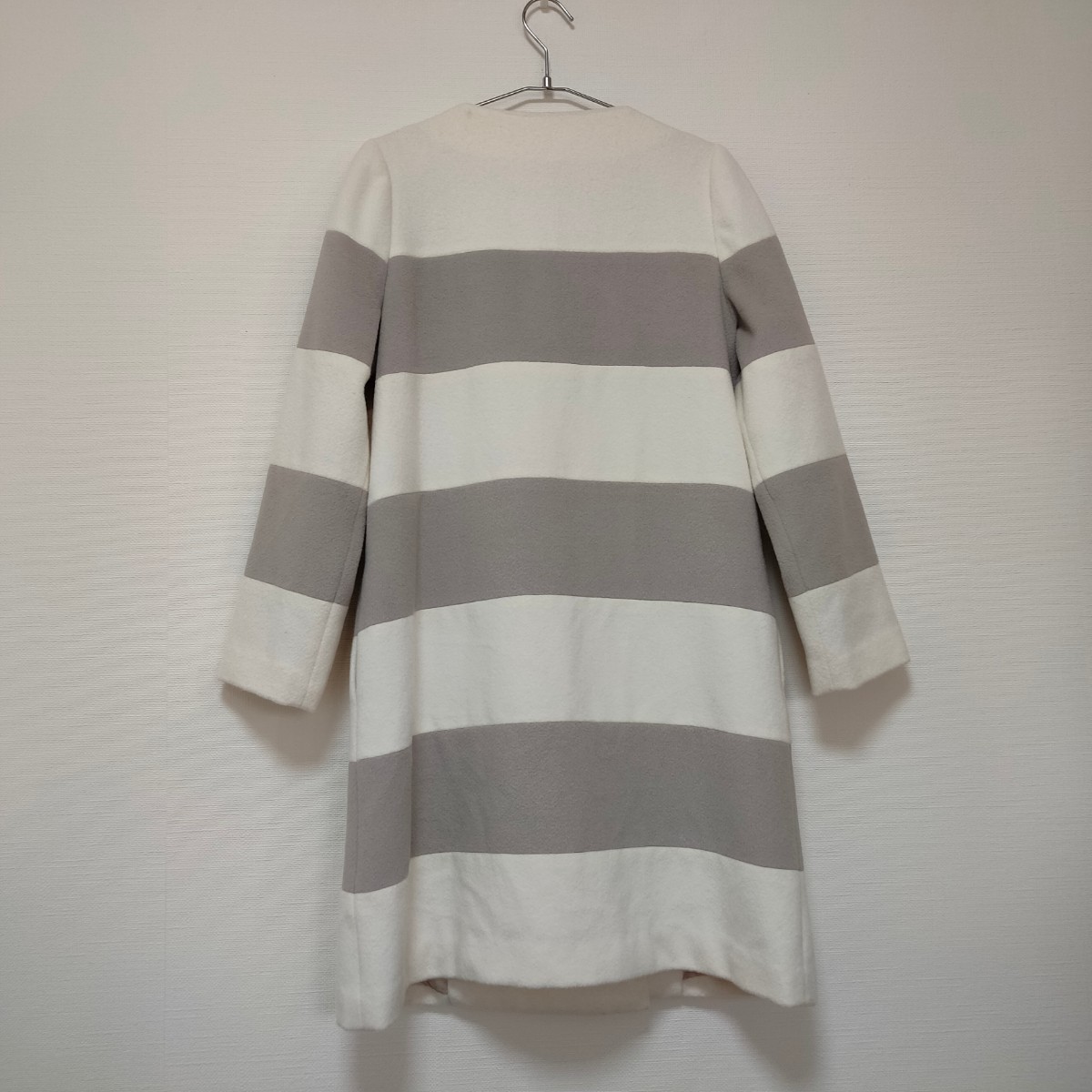美品 アーバンリサーチ URBAN RESEARCH Lirica ノーカラー ロング