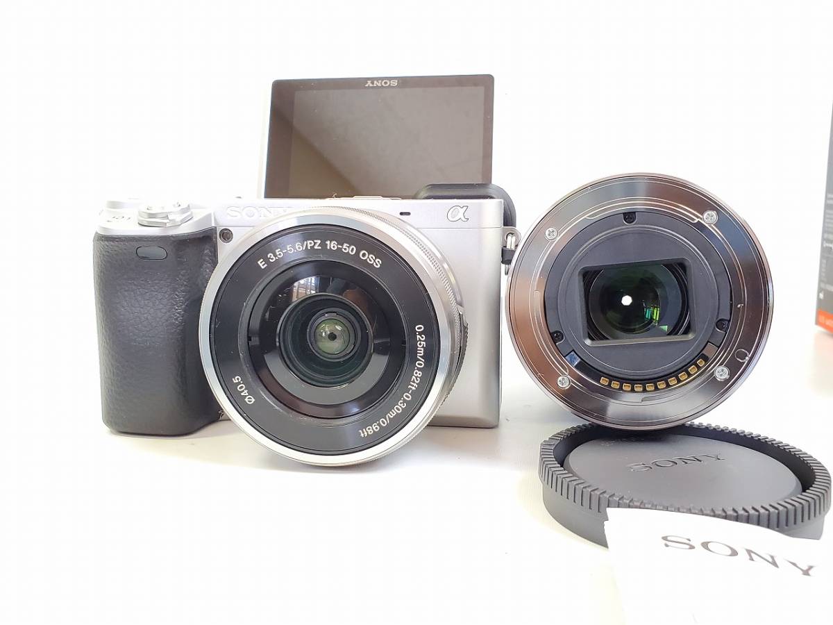 交換無料! 早い者勝ち【レンズほぼ新品】美品 美品】SONY α6400レンズ