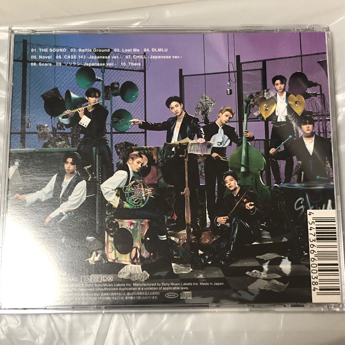 通常盤 (初回仕様/取) Stray Kids スキズ THE SOUND 23/2/22発売 フォトカード無し