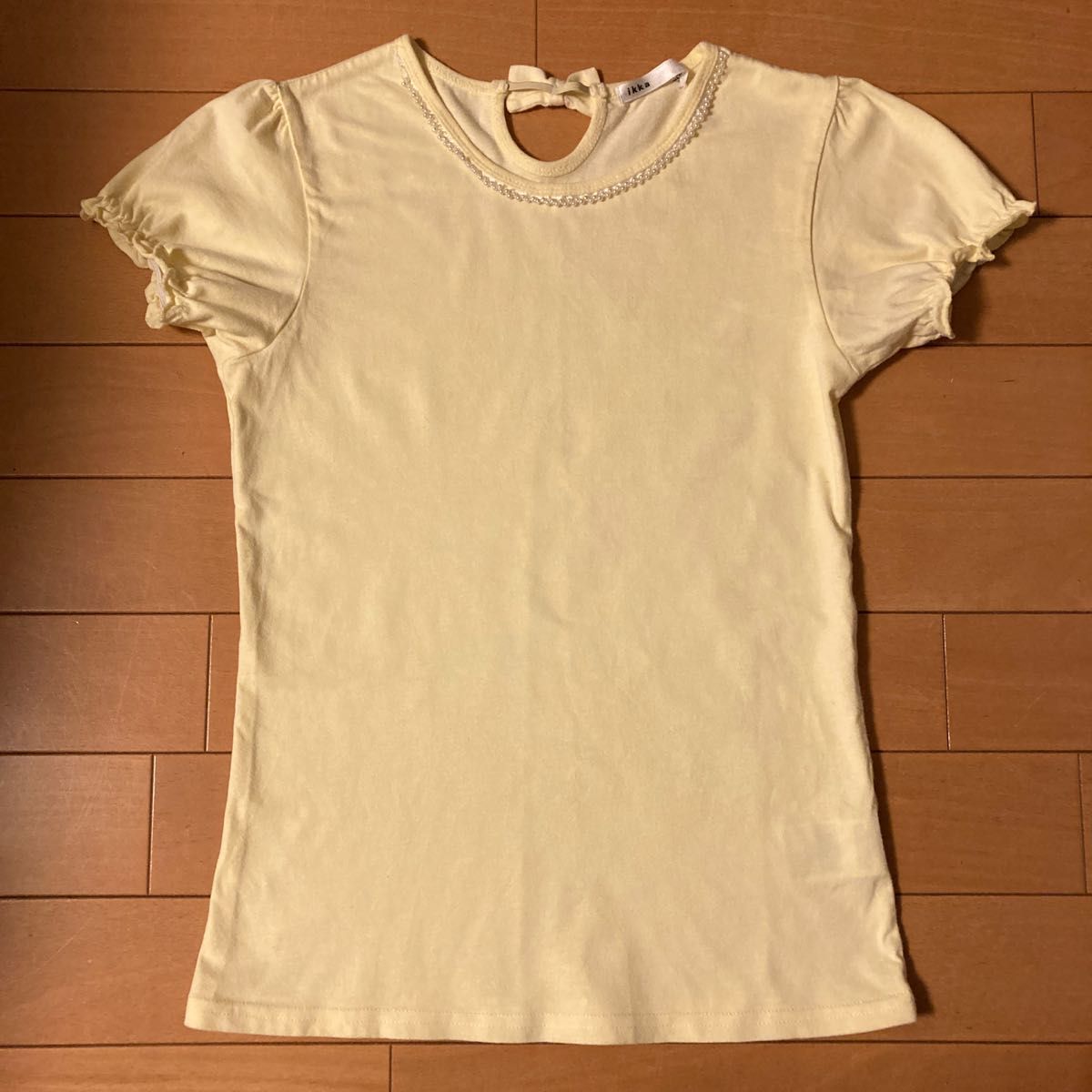 イッカ　キッズTシャツ(イエロー)