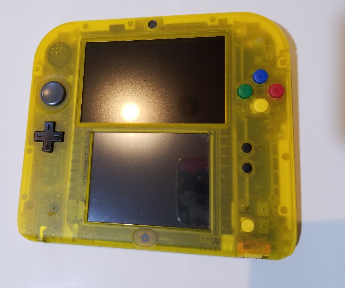 ♪現状品 ニンテンドー2DS ポケットモンスター ピカチュウ 限定パック