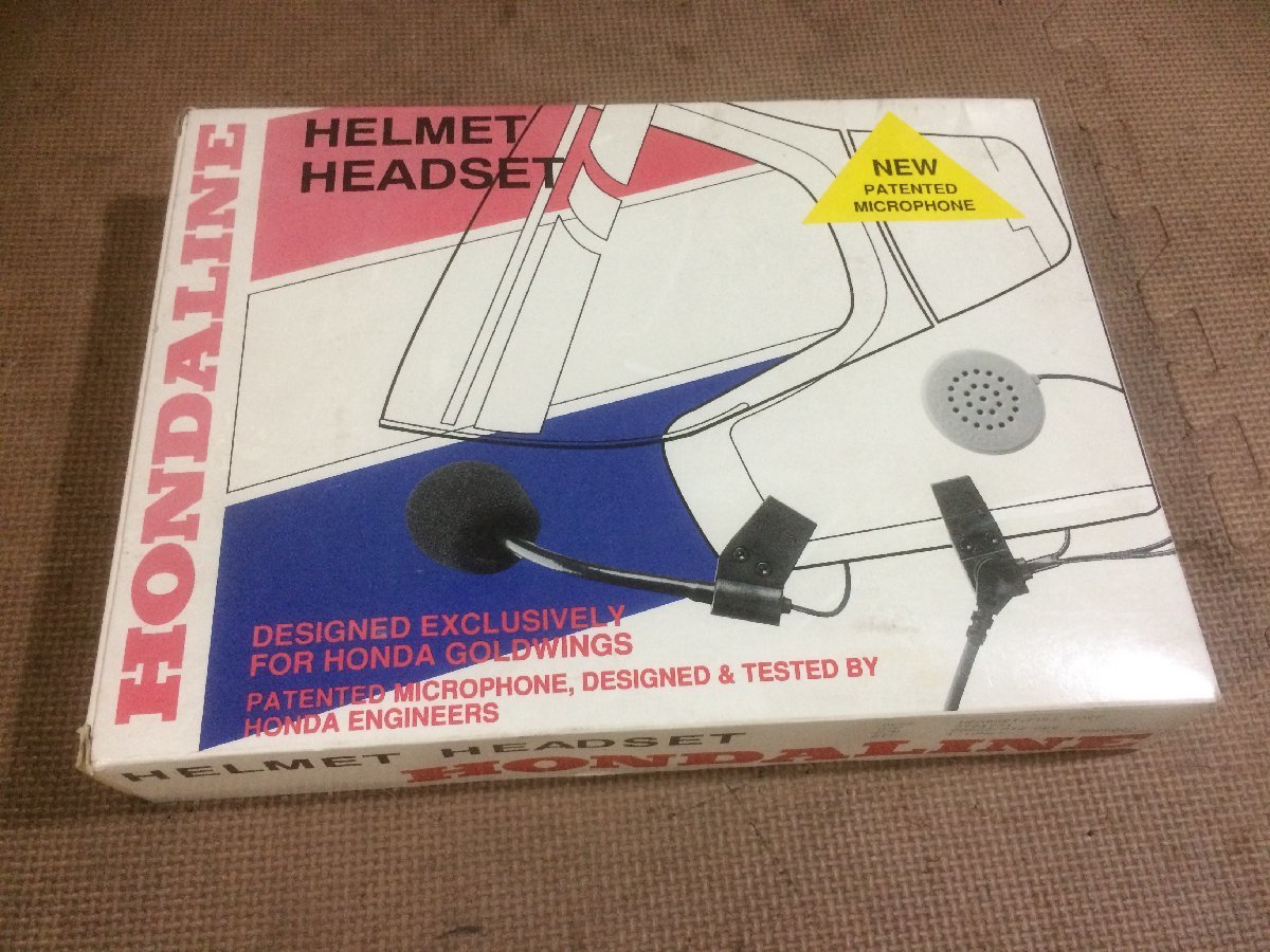 HONDALINE ヘルメットヘッドセット 08B82-MT2-A00 未使用