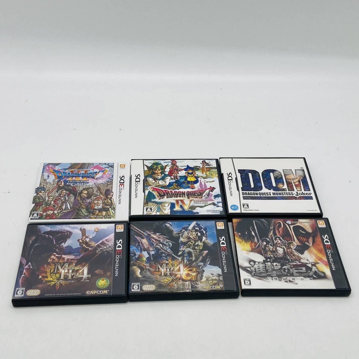14917)∞【1円~】3DS・DSソフト6点セット ドラクエⅣ/ドラクエ