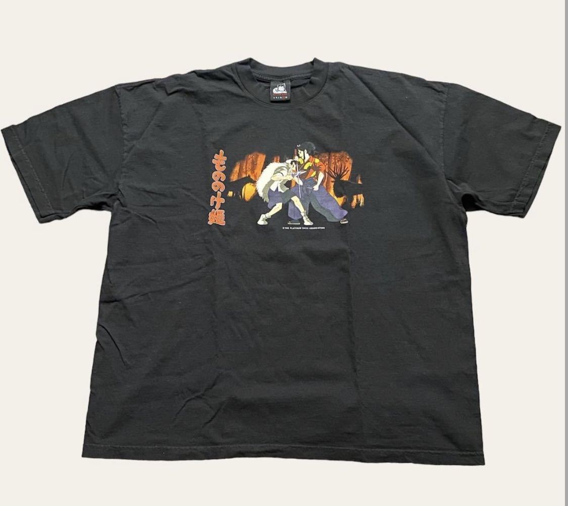 もののけ姫 Princess Mononoke BootムービーTシャツ XXL-