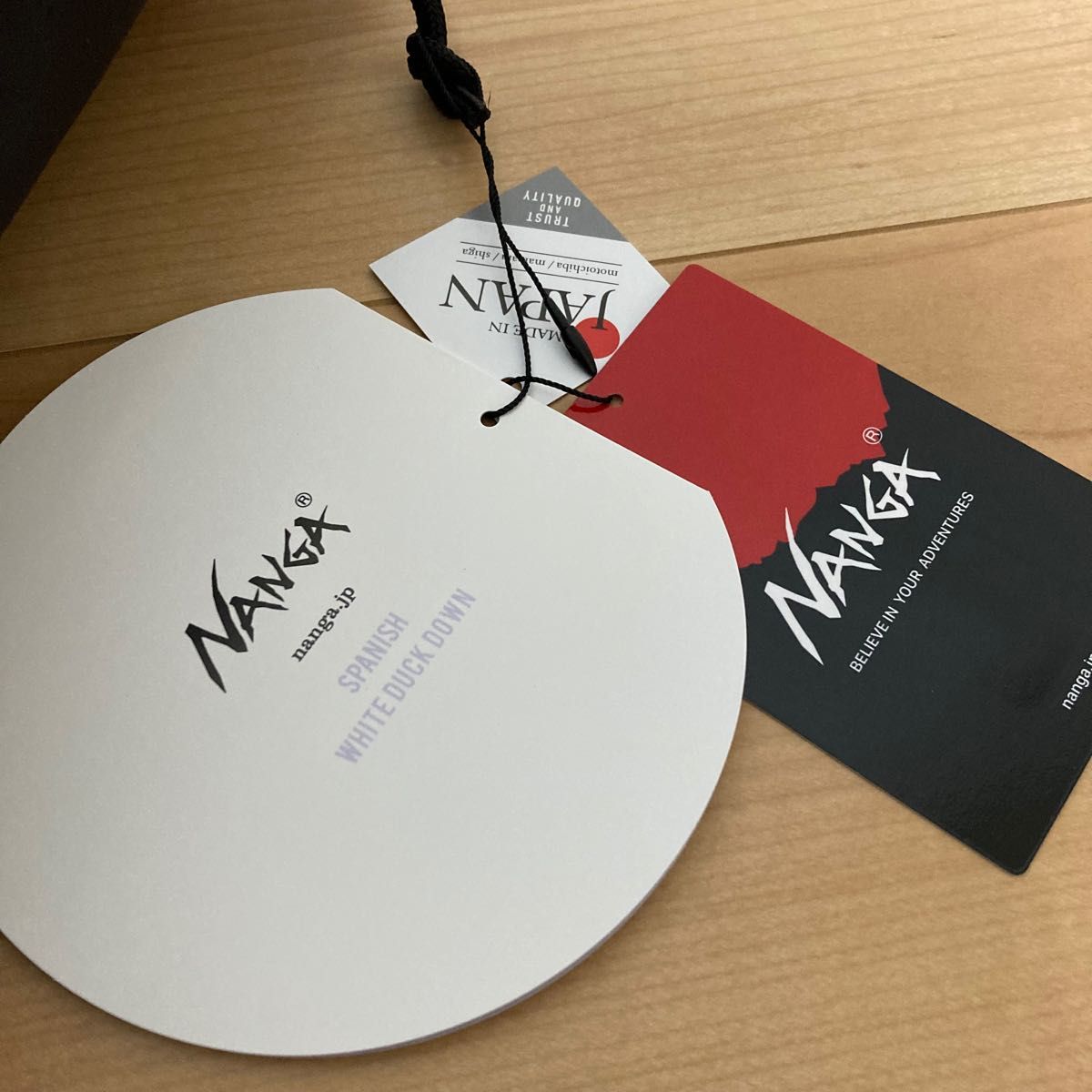 新品未使用 ナンガ NANGA オーロラ450DX レギュラー KHA/BLK