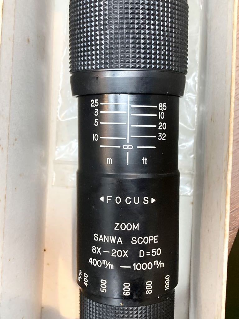 【ad2303010.a82】SANWA SCOPE ZOOM MONOCULARS 8×-20× D=50_画像9