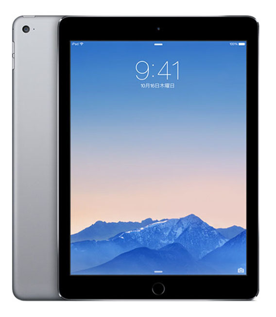 iPadAir 9.7インチ 第2世代[32GB] セルラー au スペースグレイ…