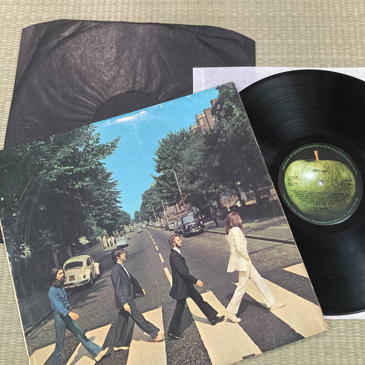 HER MAJESTY記載なし マト2/1 UK盤アップル ABBEY ROAD ビートルズ THE