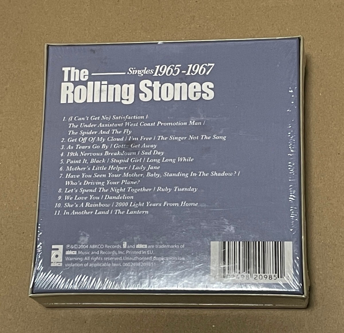 BOX未開封 送料込 解説対訳・歌詞・対訳付き ローリング・ストーンズ - シングル・ボックス Vol. 2 / Rolling Stones - Singles 1965-1967_画像2