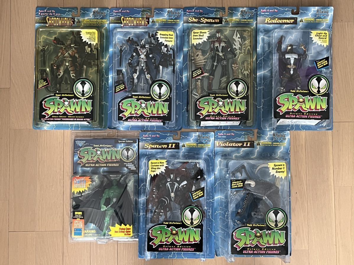 SPAWN スポーン マクファーレントイズ アメコミ フィギュア 7体セット