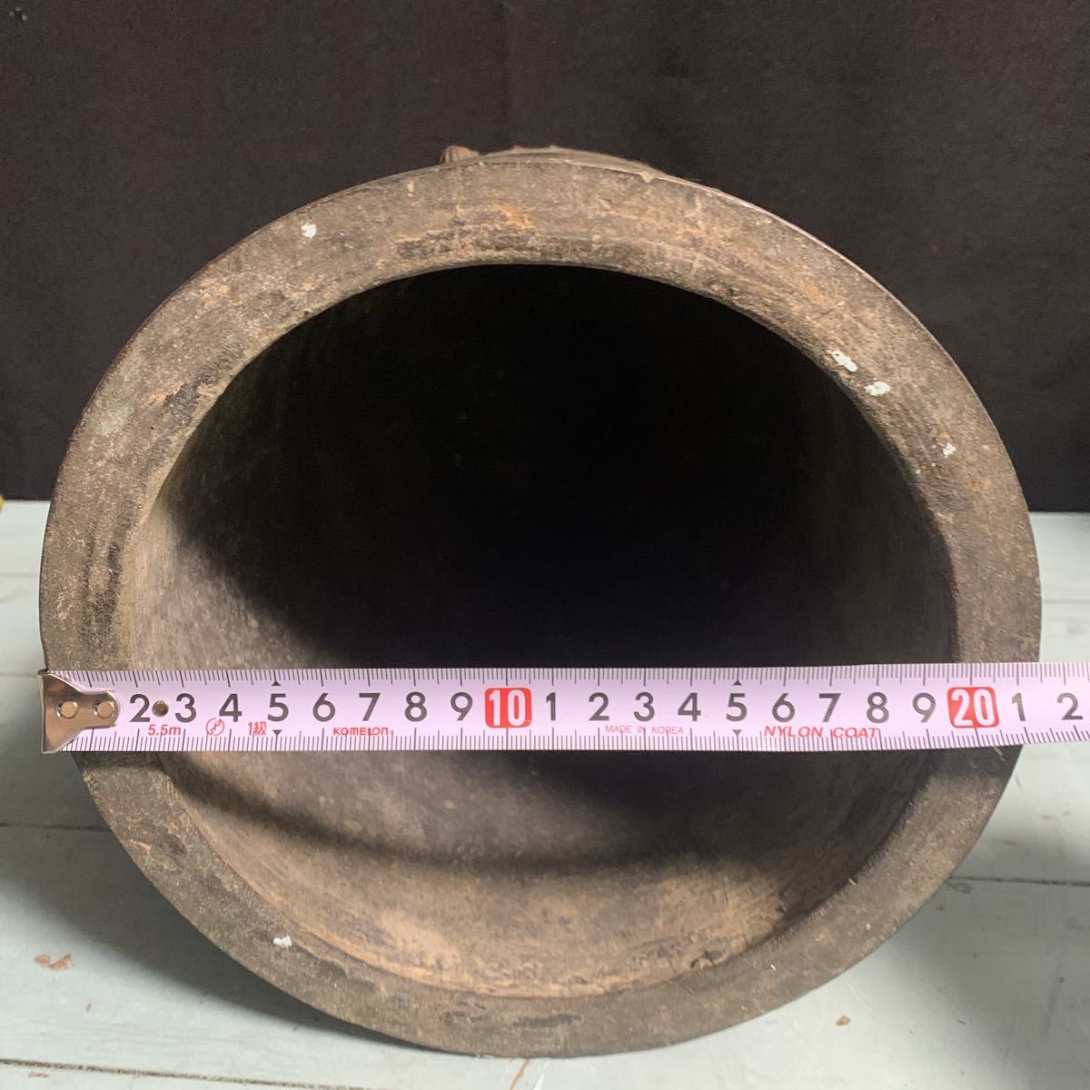 NEW得価 吊り鐘 骨董 仏教美術 金属工芸 古銅 寺社 半鐘 鐘 古美術