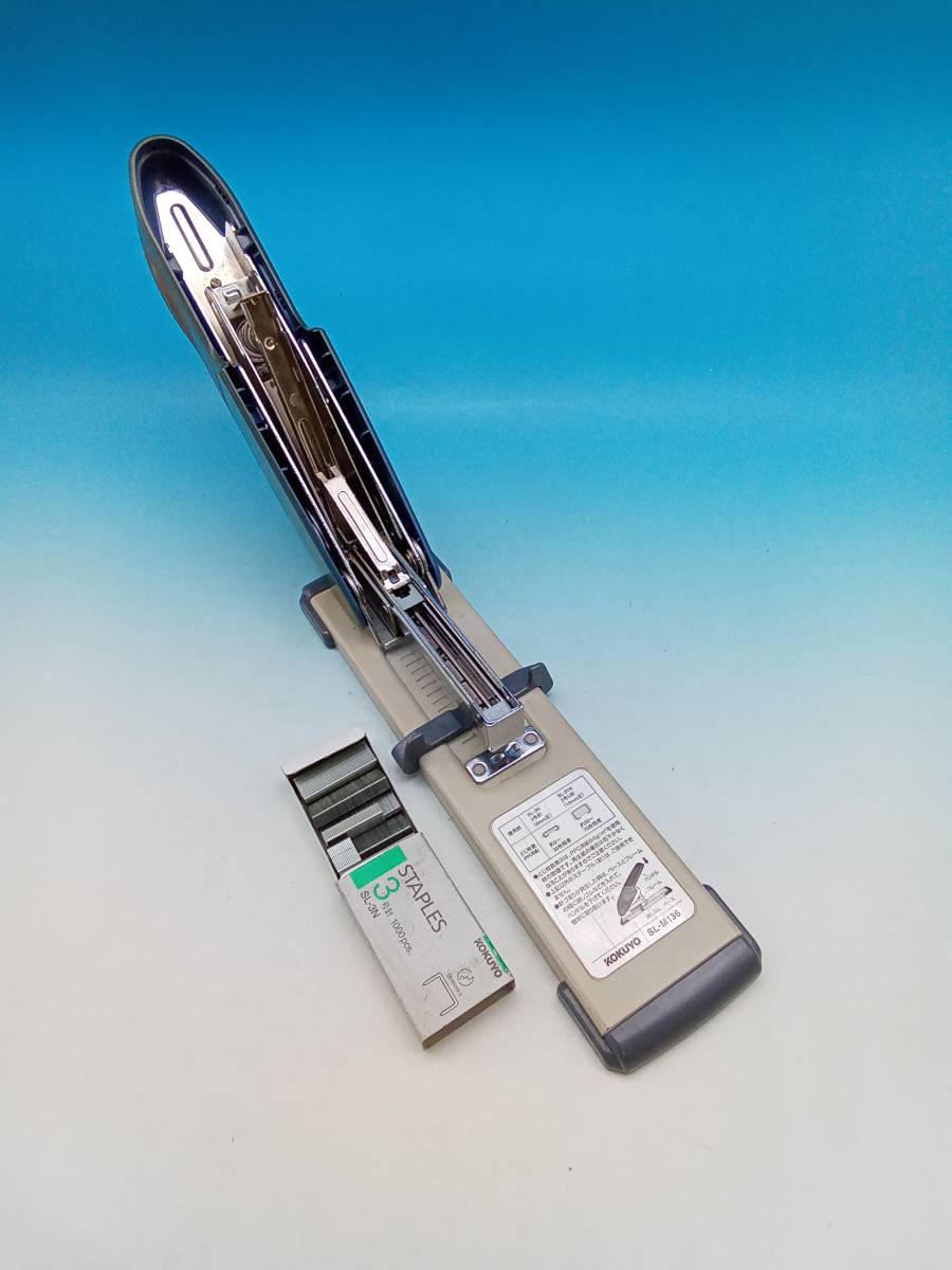 kokyoKOKUYO SL-M136s tape la-3 number needle desk large depth gauge attaching large stapler sale end extra attaching 3 number U needle correspondence 100pcs equipment . type 