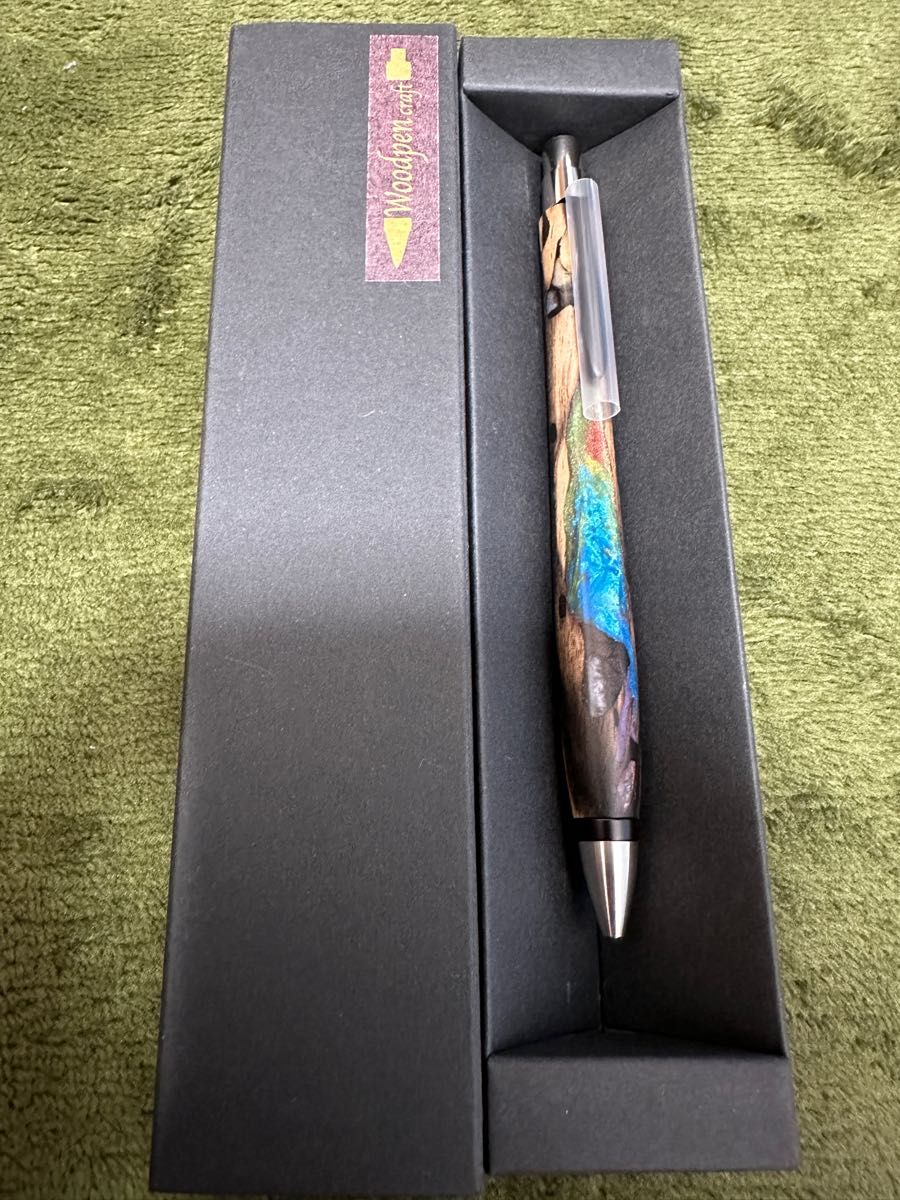 ウッドペンクラフト ボールペン サスティナブルウッド 黒柿 ウッドペンクラフト ボールペン サスティナブルウッド 黒柿