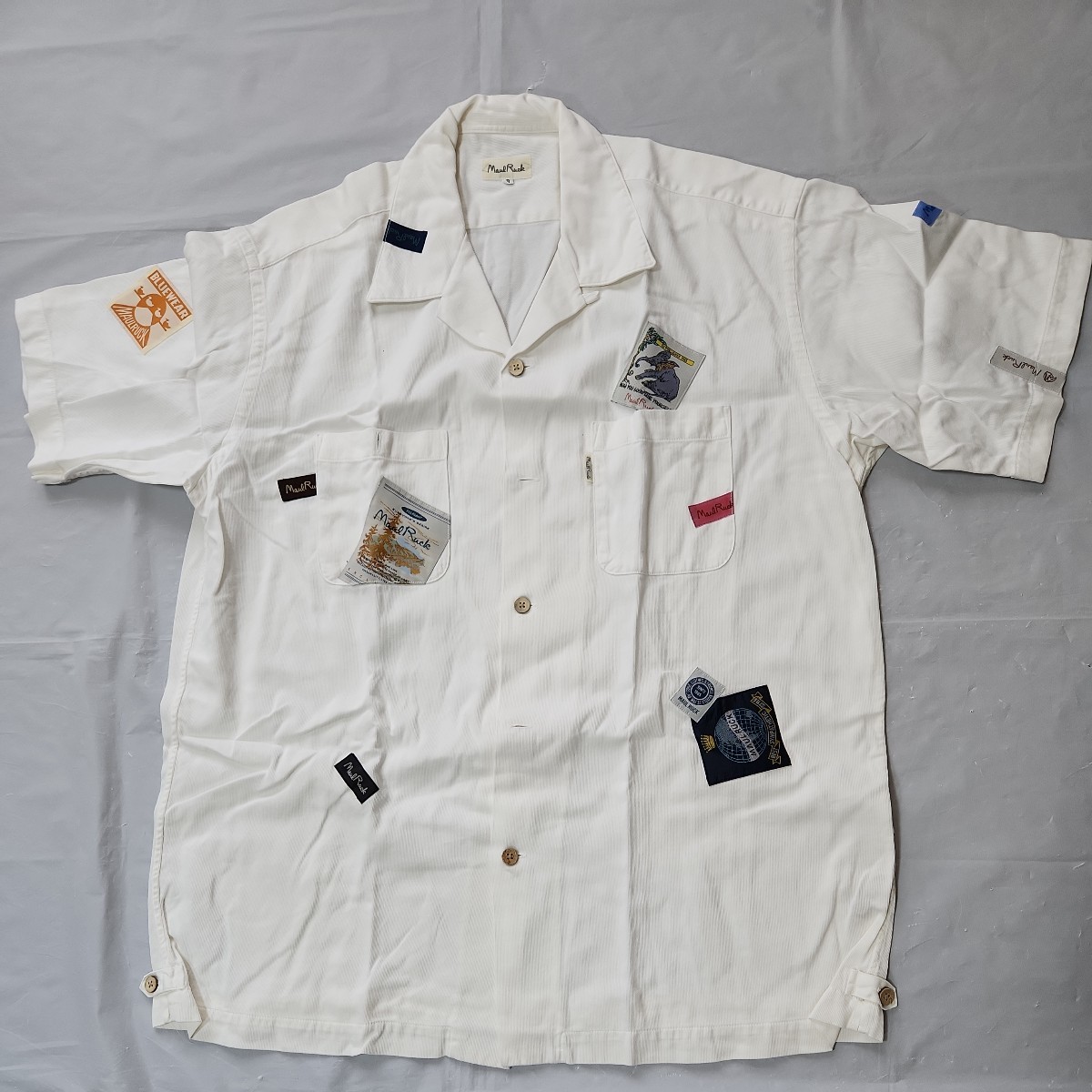  Takeo Kikuchi molding rack badge short sleeves shirt 